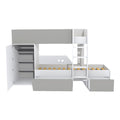 Lit mezzanine avec rangements int¨¦gr¨¦s